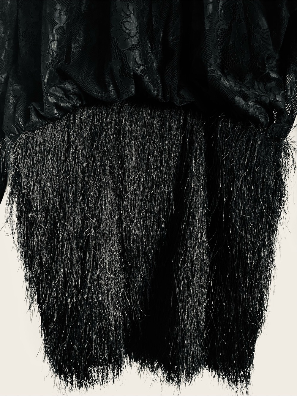 NWT Anthropologie Maeve Fringe Twofer Mini Shirtdress Size L - Picture 16 of 16